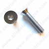 1/4-28 CHROME FLAT HEAD ALLEN BOLTS,GRADE 8,BOLTS ARE FULLY THREADED UNLESS NOTED AND HEX KEY SIZE IS 5/32.